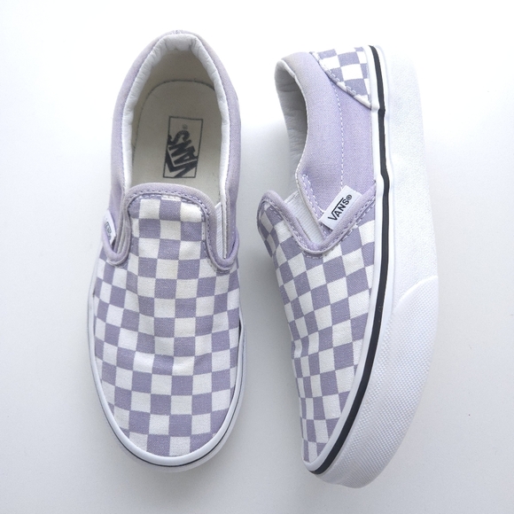 Vans Other - Vans Kids Classic Checkered Slip On Shoes size 2.5